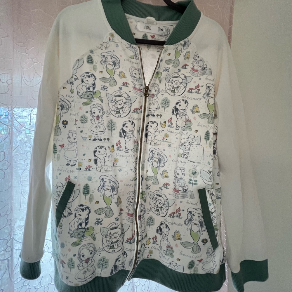 Disney Animation Zip Up Jacket